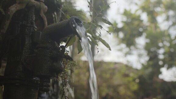 人工瀑布池流水装饰水