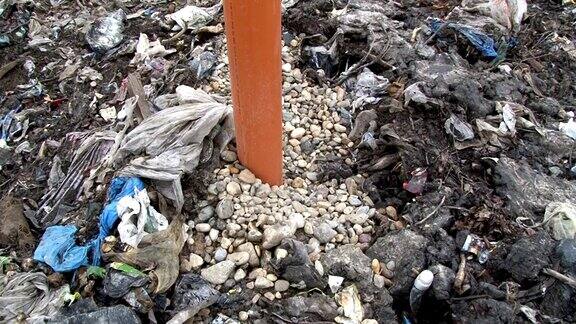 垃圾填埋场的四合一管道用于甲烷分离