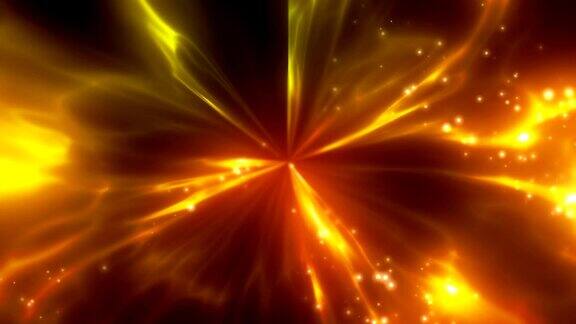 爆炸的恒星能量循环背景