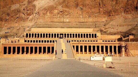 埃及卢克索的哈特谢普苏特神庙