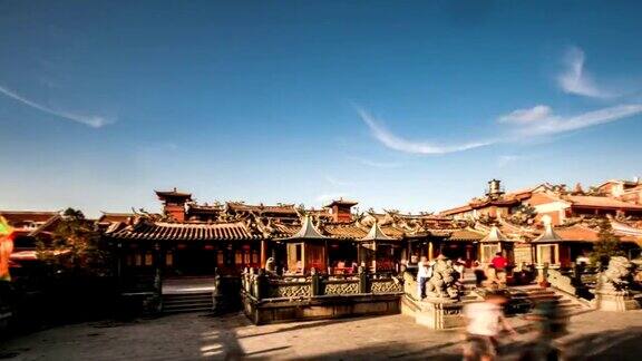中国泉州2014年6月4日:世界文化遗产福建观月庙
