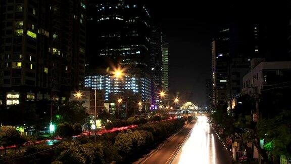 城市建筑夜景风光