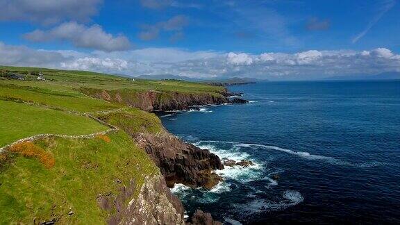 爱尔兰丁格尔海岸令人惊叹的风景