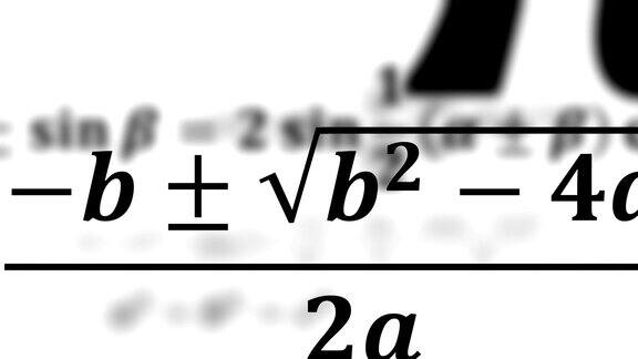 数学方程在远方飞行和消失