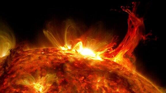 日冕物质抛射太阳活动