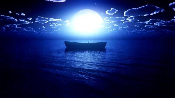 小船满月