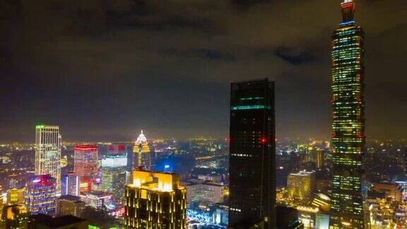 中国台湾城市夜景