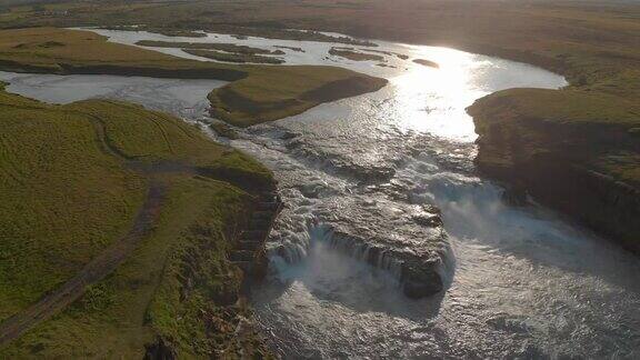 Ægissiðufo瀑布冰岛