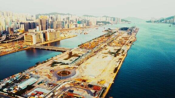 香港启德建筑地盘