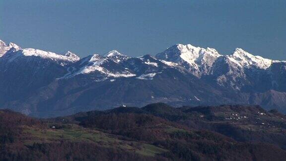 高清:斯洛文尼亚阿尔卑斯山