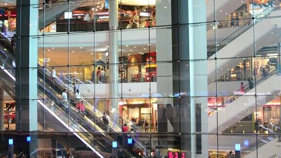 购物中心自动扶梯