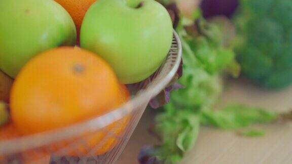 有机水果和蔬菜