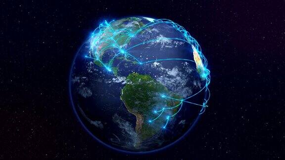 全球不断增长的网络连接