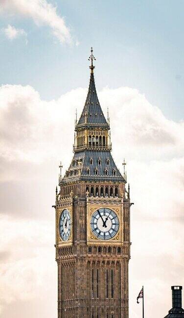 伦敦议会大厦时间流逝