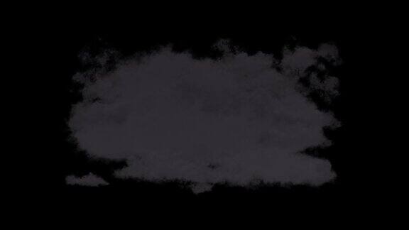 风暴云:乌云和闪电逼真的动画效果背景镜头动态图形覆盖4K拖放编辑软件混合模式