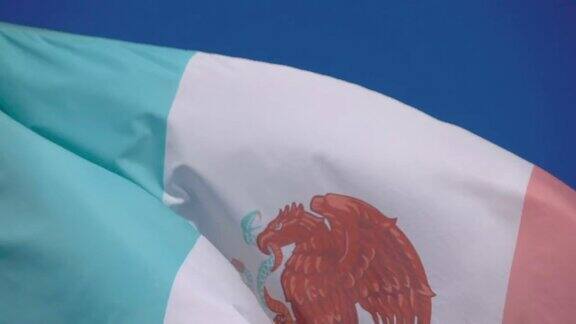 墨西哥国旗慢动作120帧秒
