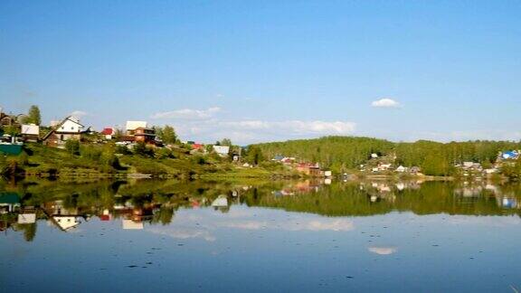 美丽的西伯利亚湖