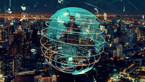 智慧城市的全球互联和互联网网络现代化