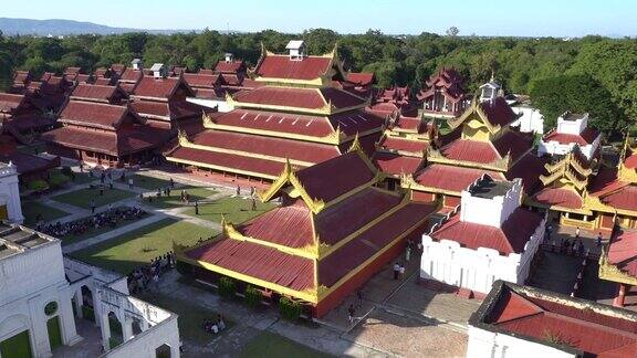 缅甸的曼德勒皇宫