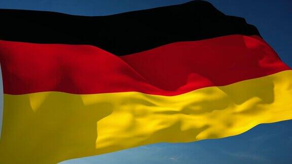 4K德国国旗-可循环