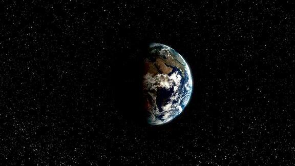 地球从太空