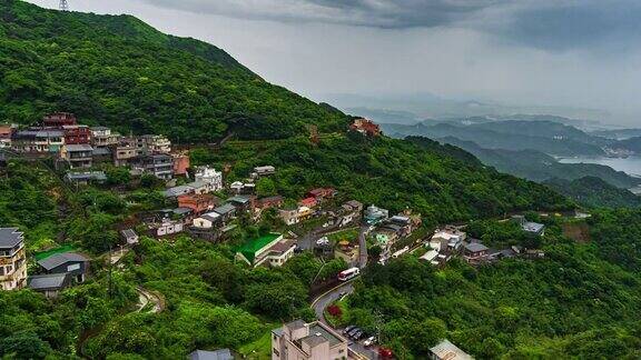 九分村的时间流逝与山和东海台湾