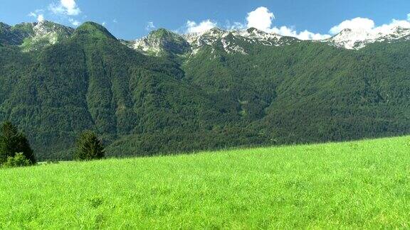HDCRANE:朱利安阿尔卑斯山的美丽风景