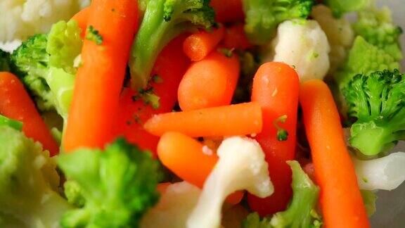蔬菜沙拉特写