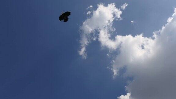空中风筝比赛印度尼西亚爪哇中部的布罗拉