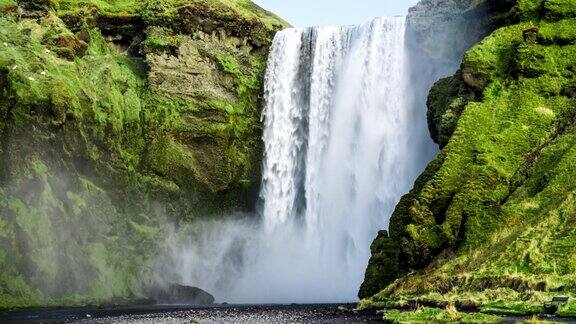冰岛瀑布Skogafoss