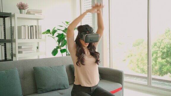 VR眼镜在家