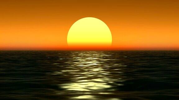 太阳在海岸
