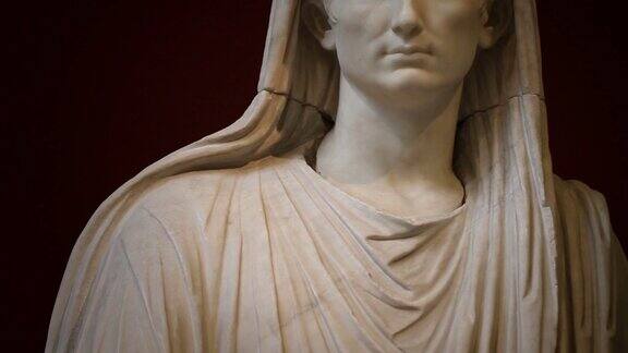罗马皇帝奥古斯都的雕像