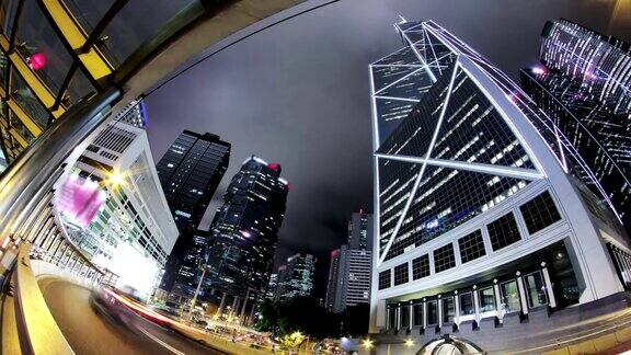 城市间隔拍摄香港