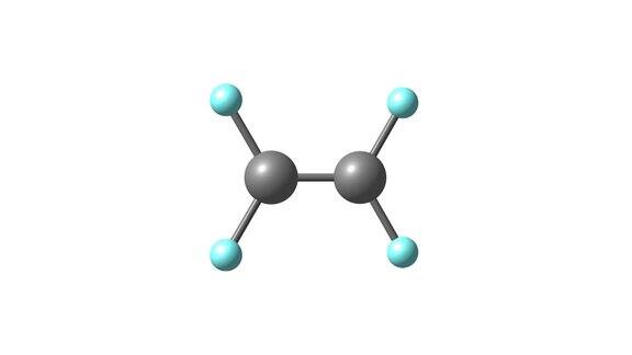 四氟乙烯分子旋转视频全高清