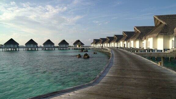 马尔代夫的热带海滩和海洋