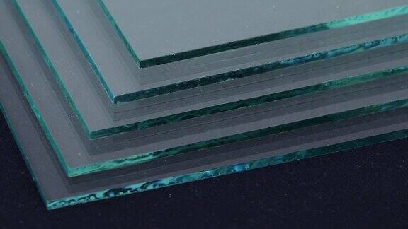工厂生产按尺寸切割的钢化透明浮法玻璃板
