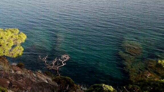 土耳其如画的地中海海景