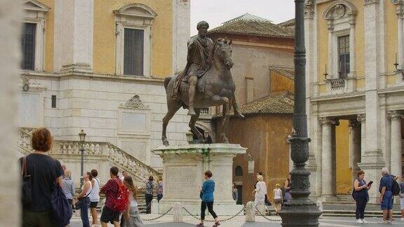 罗马城的雕像