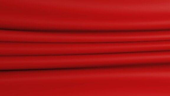 背景的红色摇摆折叠织物