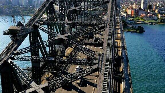 悉尼海港大桥鸟瞰图(4K超高清至高清)