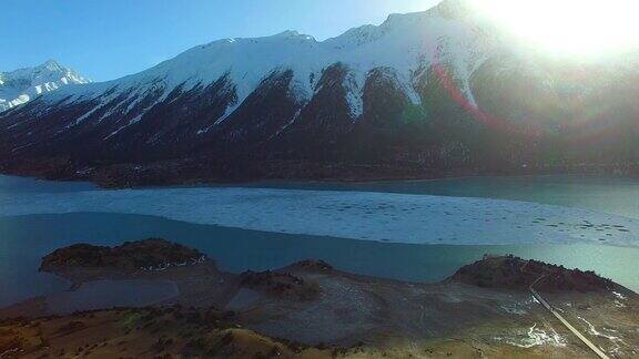 冉乌湖西藏山水西藏中国