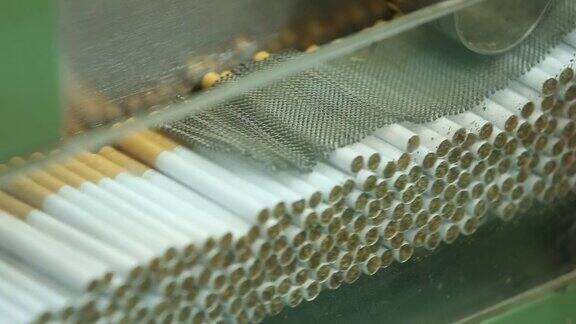 卷烟厂生产过滤卷烟