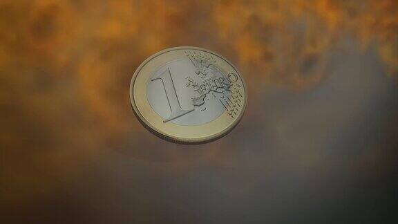 欧元硬币动画