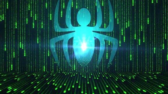 蜘蛛安全黑客攻击和计算机病毒