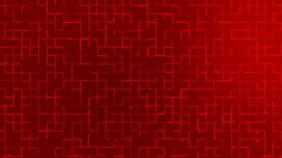暗红色抽象几何图形技术背景网格纹理技术背景