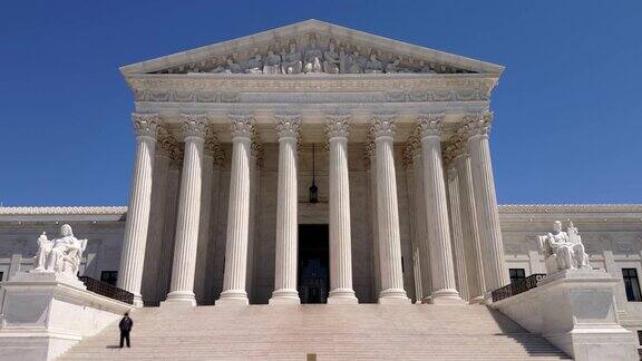 华盛顿特区的美国最高法院