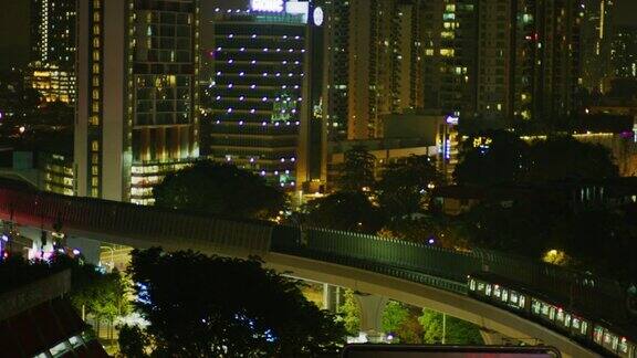 马来西亚吉隆坡的TTDI社区与捷运地铁线路