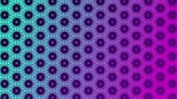 抽象紫色几何无缝图案背景条纹万花筒快速迷幻多彩万花筒VJ背景迪斯科抽象运动背景万花筒效果
