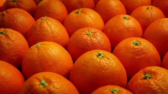 移过很多橙子